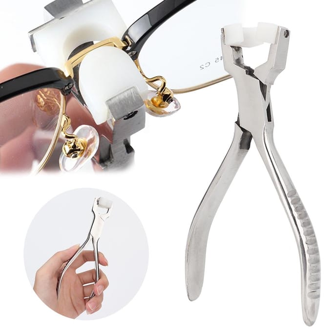 Optische Brilmontuur Afstel Tangen Nylon Einde Bril Reparatie Gereedschap white