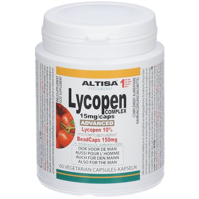 Altisa Lycopen Complex 15mg Advanced V-caps 60