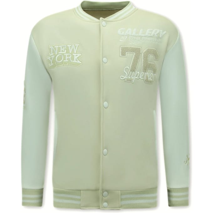 Baseball Jack Heren - Varsity Jacket - 902 - Beige