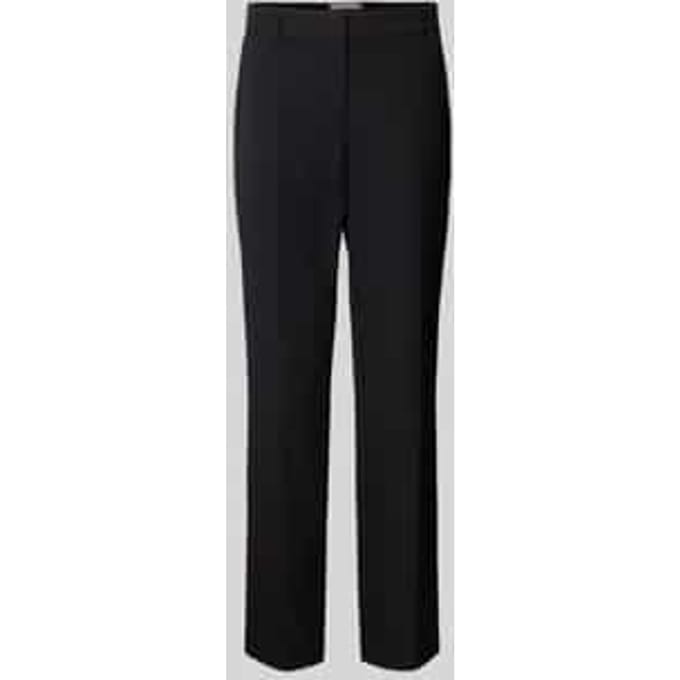 broek met persplooien en achterzak