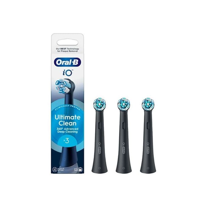 Oral-B Tandenborstelkoppen iO Ultimate Clean Black - 3 pcs