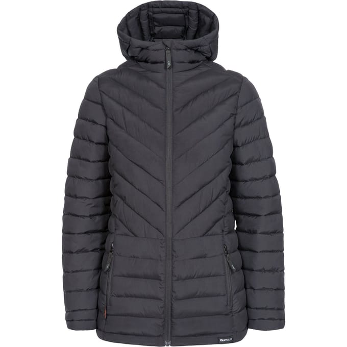 Trespass Dames/dames DLX Gewatteerd Jasje (Zwart)