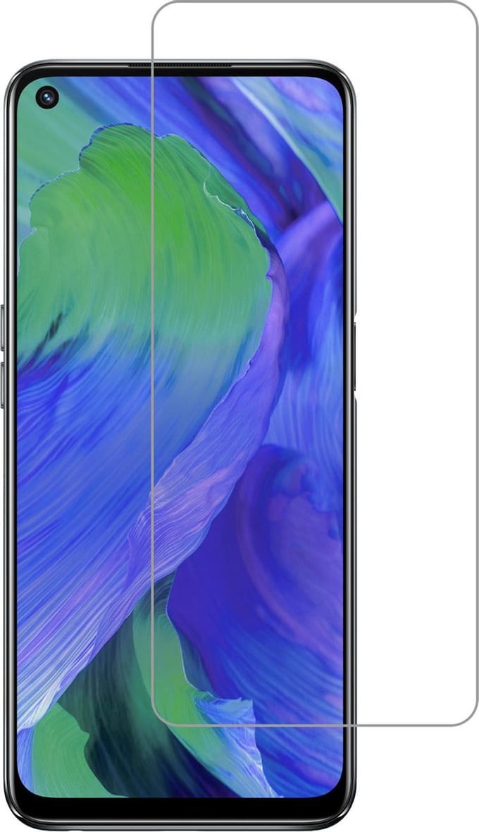 Screenprotector - Geschikt voor OPPO A54 5G - Extra Sterk - Beschermglas - Gehard Glas - Tempered Glass - Screen Protector