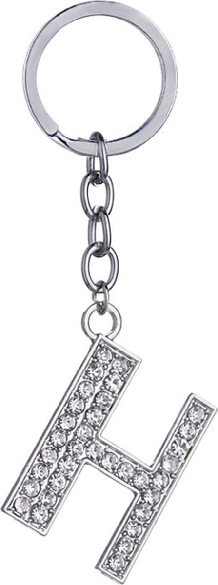 Bixorp Sleutelhanger met Letter H - Best Friends BFF Cadeau voor haar / hem