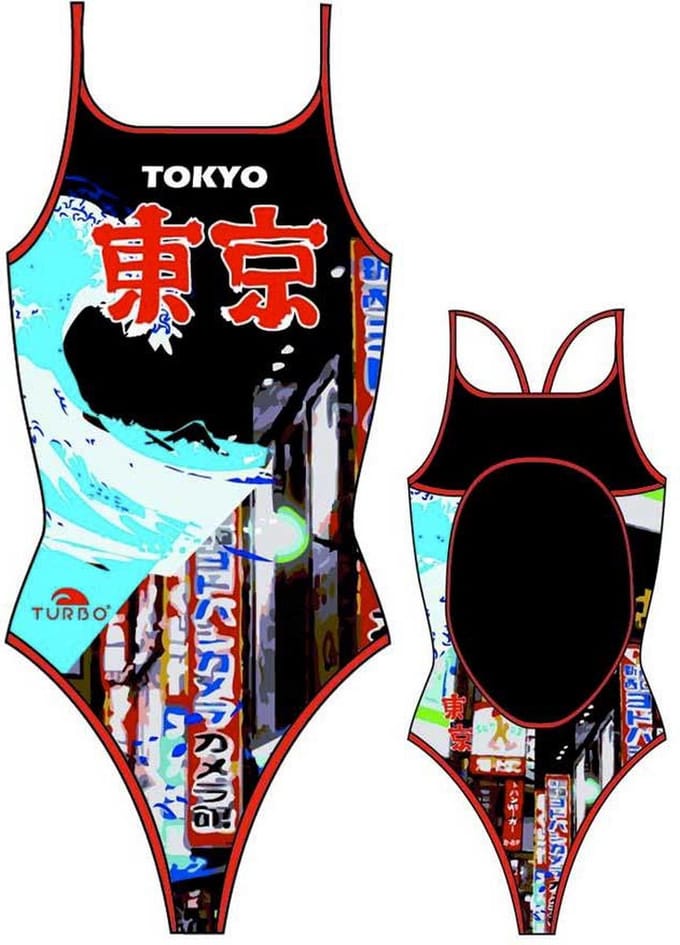 Turbo Tokyo Zwemkleding Veelkleurig XL Vrouw