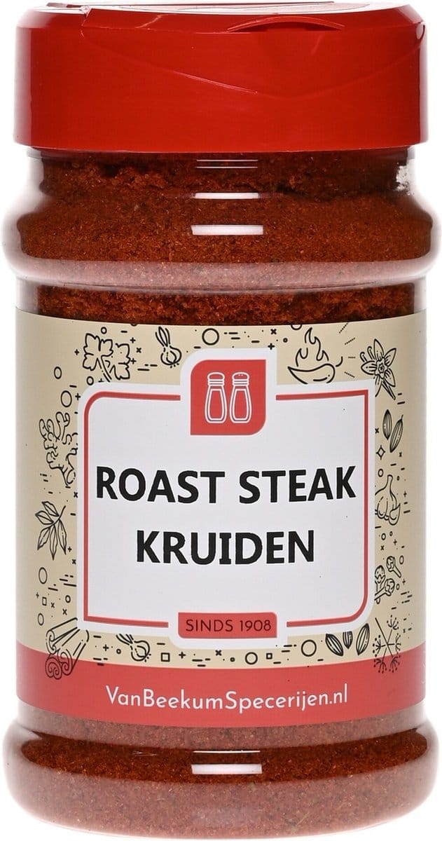 Van Beekum Specerijen - Roast Steak Kruiden - Strooibus 160 Gram
