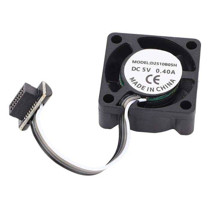Ventilateur de refroidissement Hotend 2510 5V PWM 18000PRM pour Bambu Lab P1P P1S Pièces et Accessoires d'Imprimante 3D black