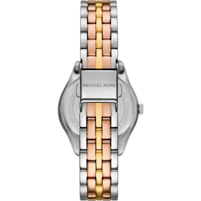Michael Kors Mini Harlowe Dames Gouden Horloge MK4846