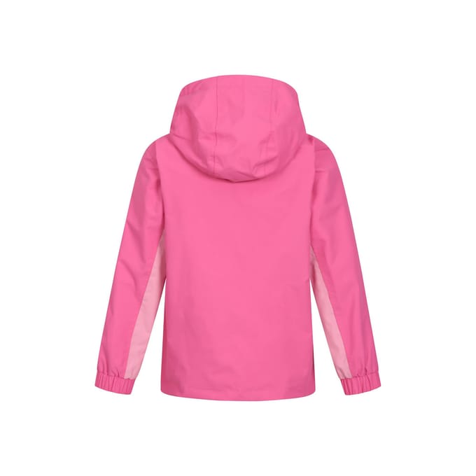 Mountain Warehouse Kinder/Kinder Lightning 3 in 1 Waterdichte Jas (Lichtroze)