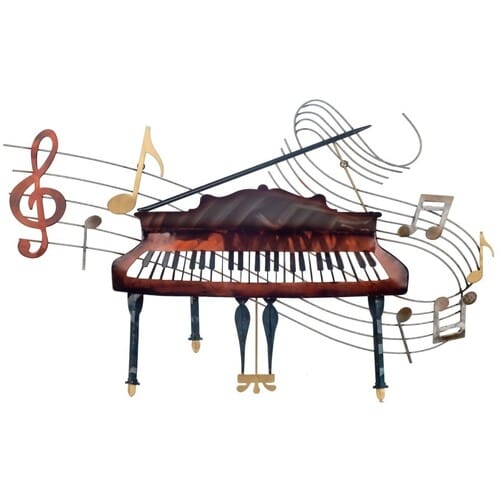Beeldjes Signes Grimalt Piano Wanddecoratie