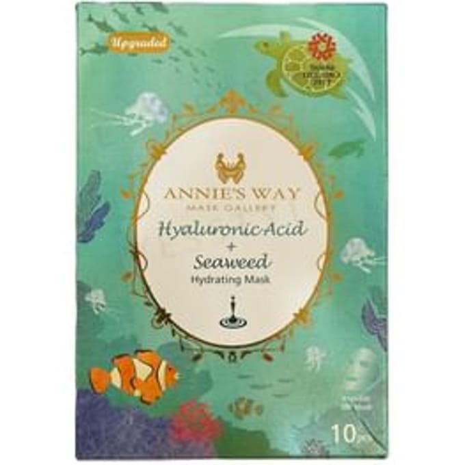 Annie's Way - Hyaluronic Acid + Seaweed Hydrating Mask 10 pcs