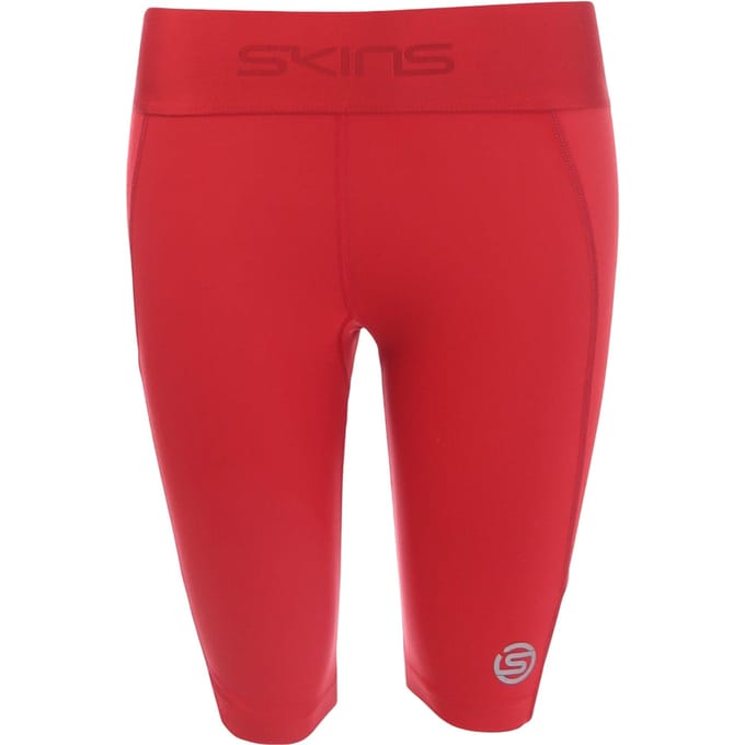 Skins Dames Serie-3 Compressie Shorts (Rood)