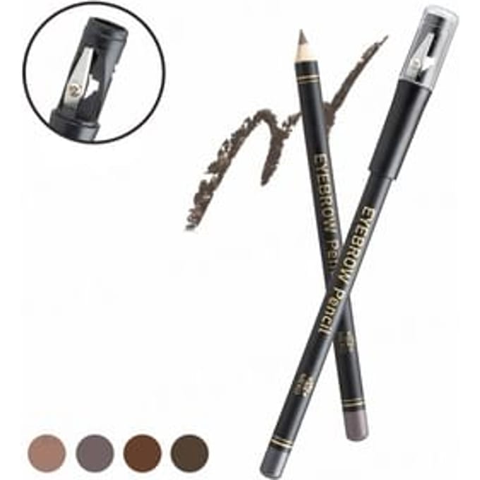 MEKO - 2 In One Eyebrow Pencil 02 Brown