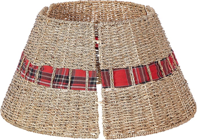MARCHE - Kerstboomrok - Naturel - ⌀ 45 cm - Zeegras