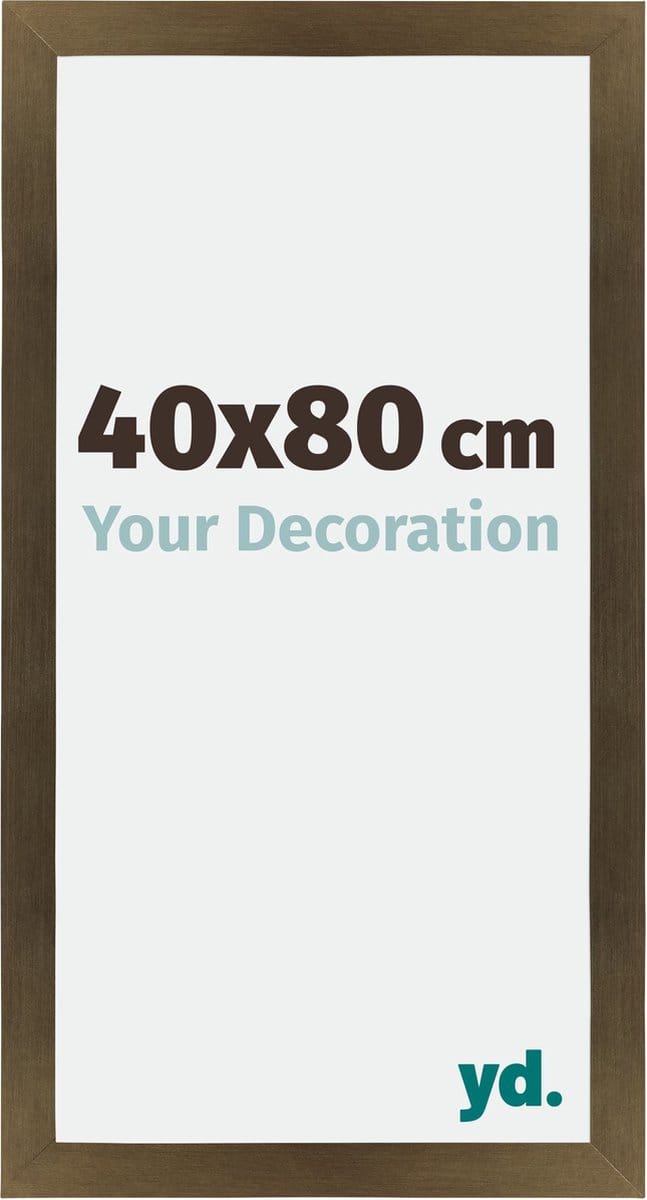 Your Decoration - Fotolijst 40x80 cm - MDF - Brons Decor - Mura
