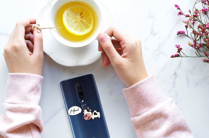 OnePlus 7 Pro Telefoonhoesje met Naam Cheeky Cow