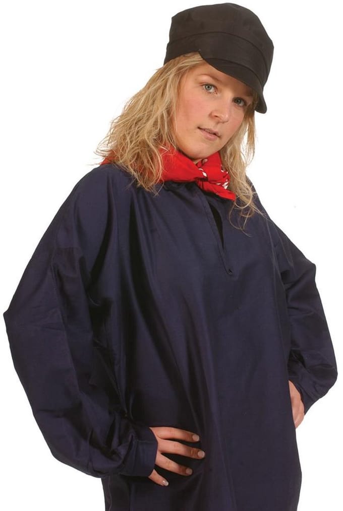 Boerenkielen kleur blauw
