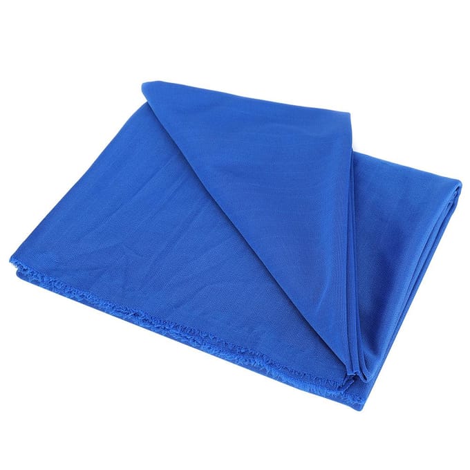 Tissu à Repasser Polyester Haute Élasticité Résistance à la Chaleur Coussin pour Tables à Coudre et à Repasser blue