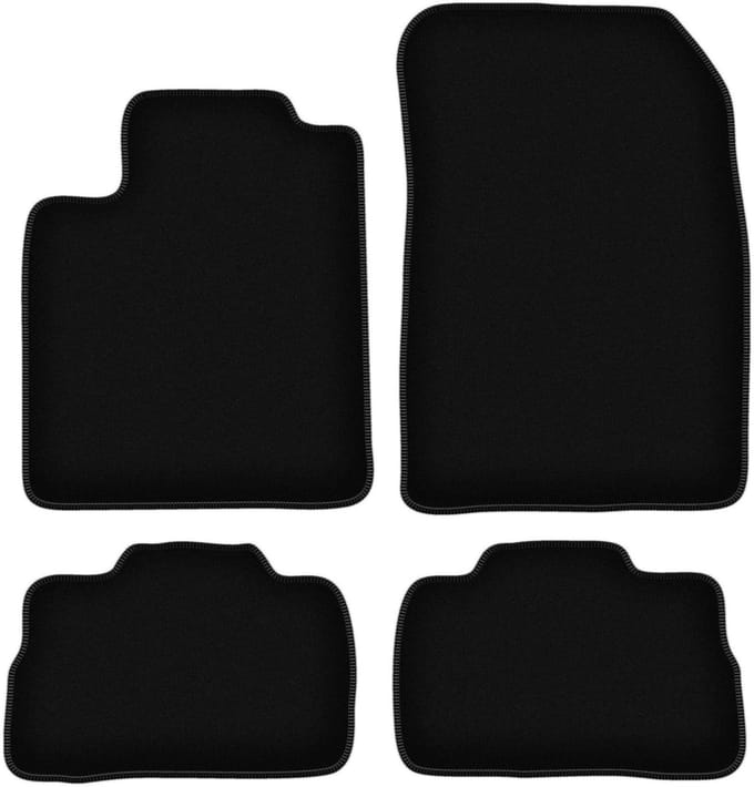 BASIC zwarte velours matten voor: Suzuki Kizashi sedan (2009-2014)