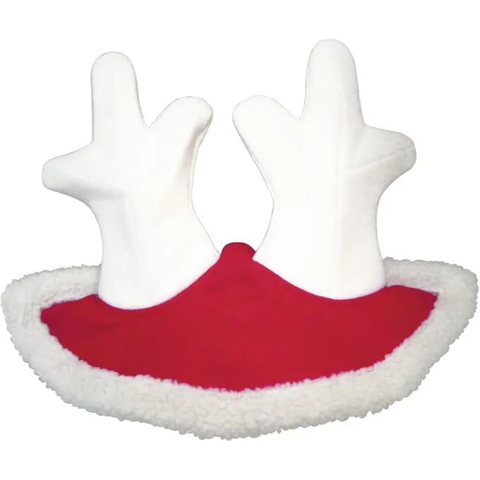 Rendier gewei oor muts Equithème Noël