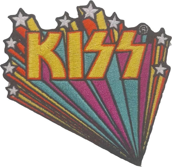 Kiss - Star Banners Patch - Multicolours