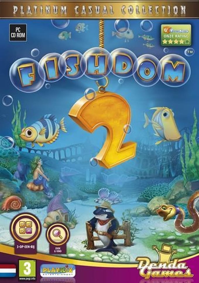 Cd-Rom Game - Fishdom 2