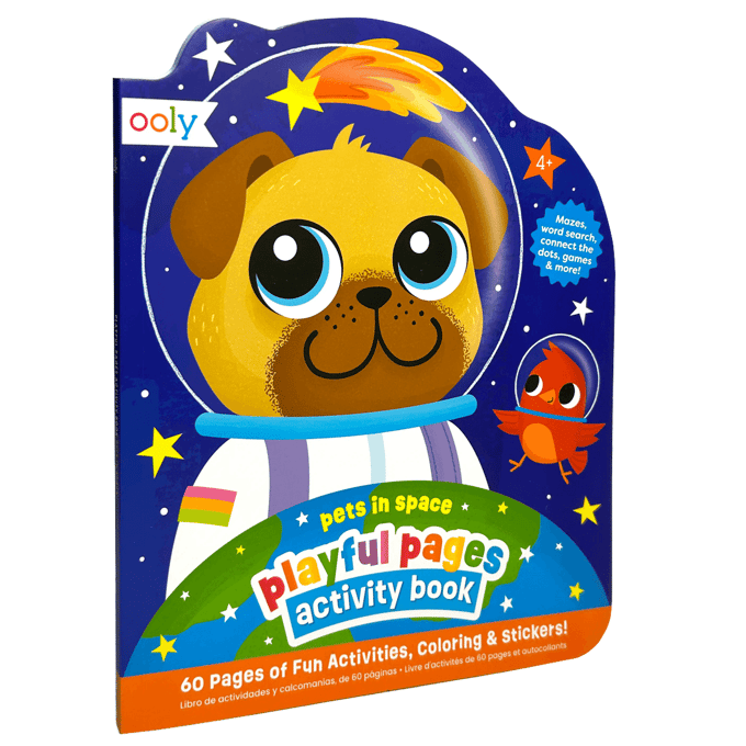 Ooly - Playful Pages - Activiteitenboek - Pets in space