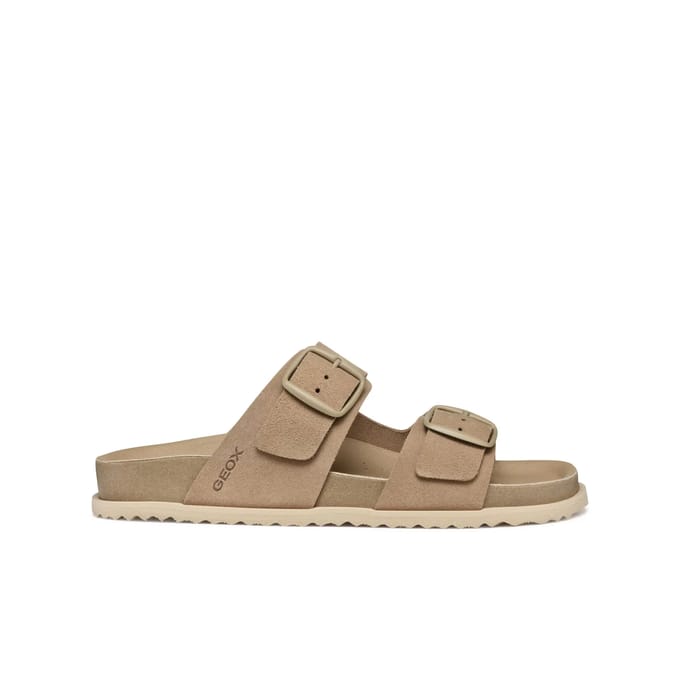 GEOX SANDYBETT DAMES Sandalen - LICHT TAUPE - Maat 35