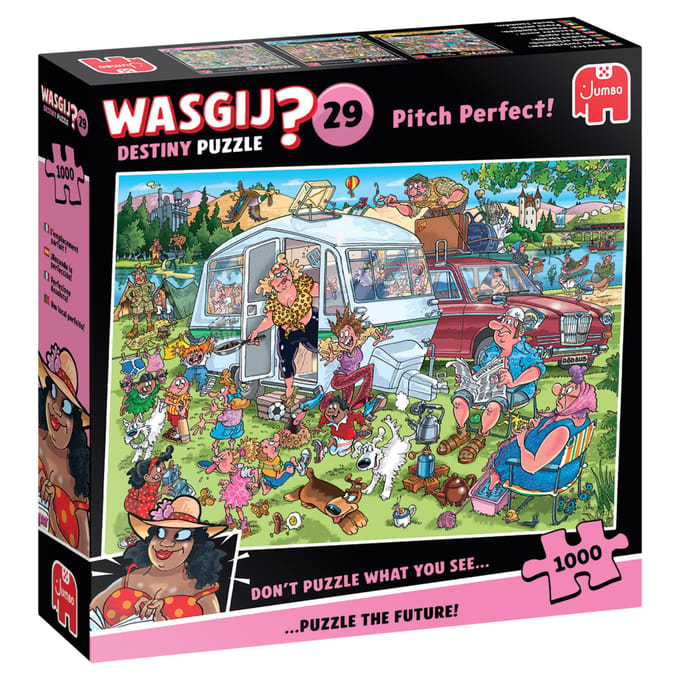 Wasgij Destiny 29 - Op de camping! - Pitch Perfect! - 1000 stukjes puzzel - Legpuzzel