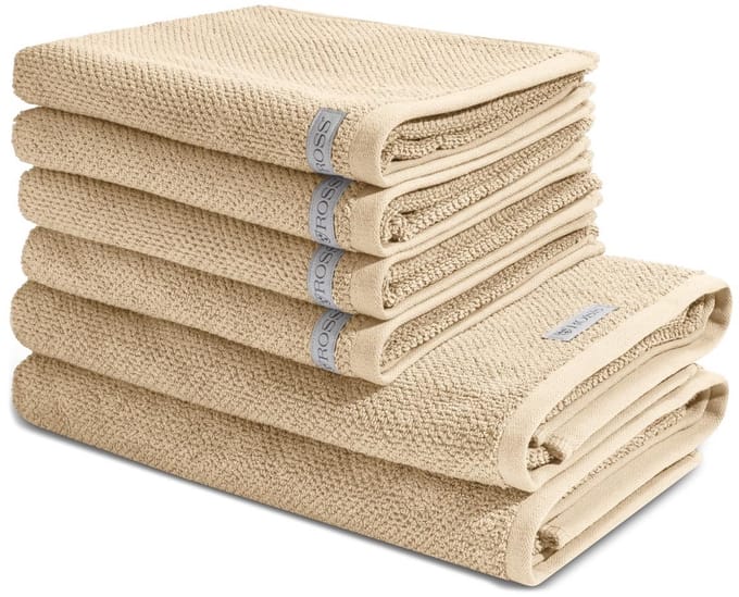Ross Sonstiges 4 X handdoek 2 X douchehanddoek - Handdoekset Selection - Cotton