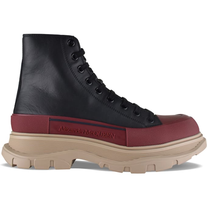 Alexander McQueen Sneakers Tread Slick Zwart
