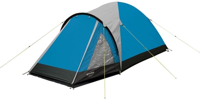 Eurotrail Campsite Rocky 2 - Koepeltent - 2 Persoons - Kobalt/Antraciet