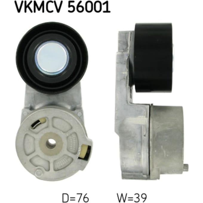 Spanpoelie, V-riem SKF VKMCV 56001