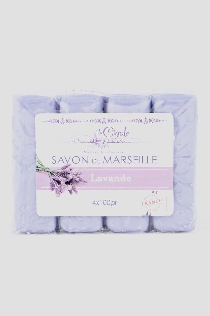 Savon De Marseille - Lavande met Glycerine 4x100gr