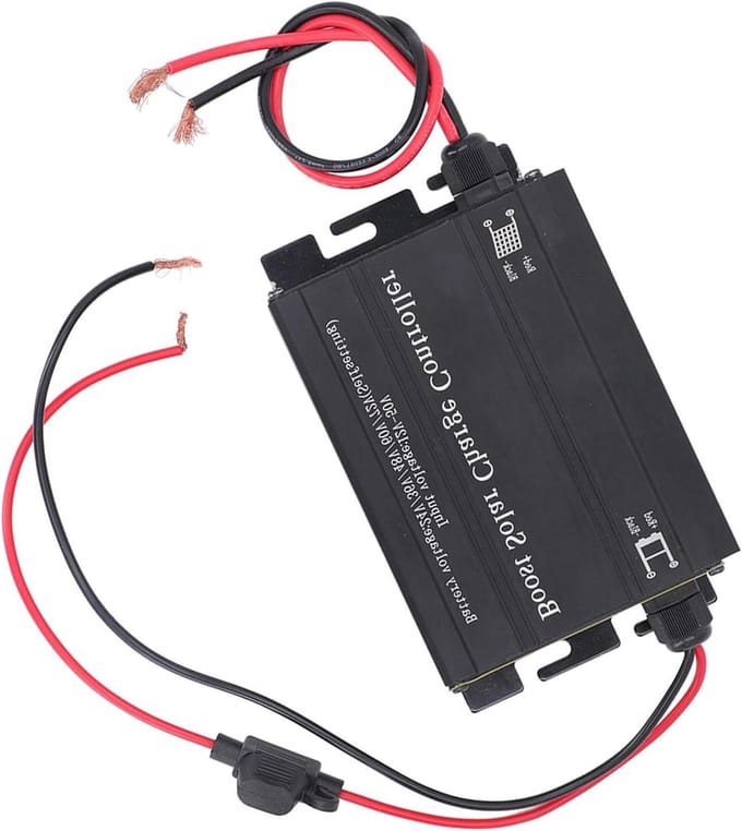 Zonne Laadregelaar - MPPT Controller - Batterijen Opladen - Hoge Efficiëntie - 12V tot 50V - Aluminium