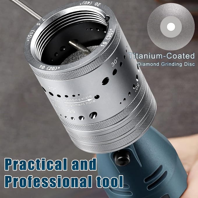 180W electrode grinder for TIG welding - 6 sizes, 8 corners, diamond discs, 3 CNC thress, rotary tool - ShopVlot