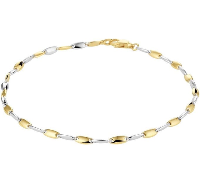 Bicolor Gouden Armband 2 4208433