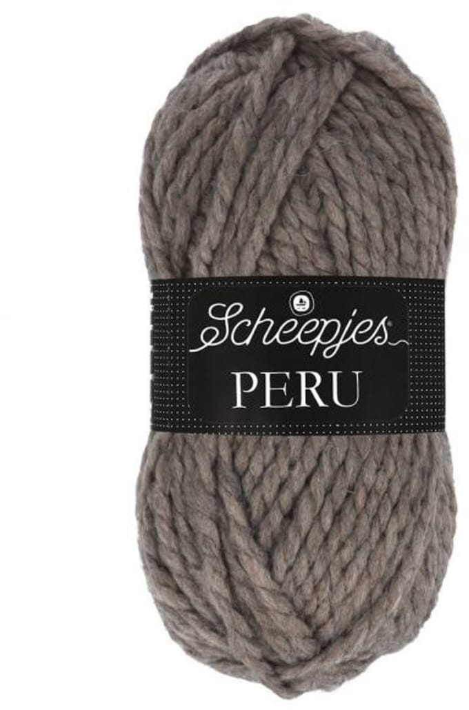 Scheepjes Peru - 20 bruin - Alpaca/Acryl Bulky Dik Garen