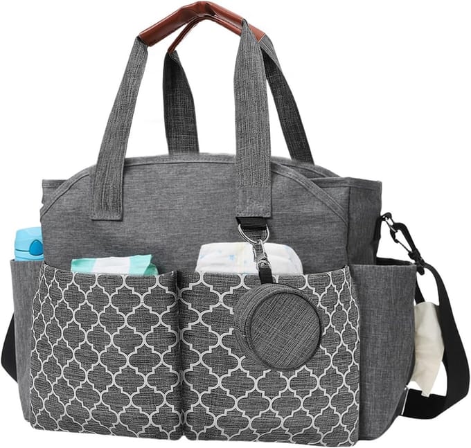 Solidchoice - Grote Diaper Bag met Pacifier Bag voor Babyaccessoires