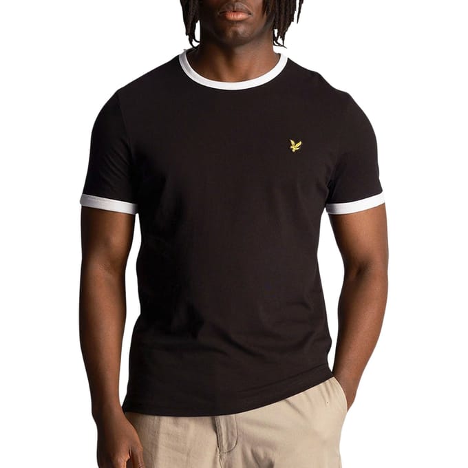 Lyle & Scott Ringer Shirt Heren - Maat L