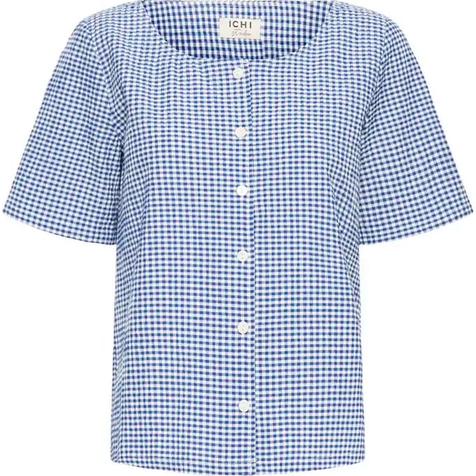 Korte mouwen blouse dames Ichi Jilma