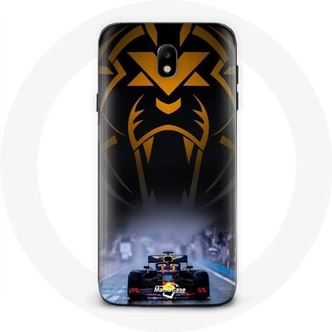 Case voor Samsung Galaxy J5 2017 Formule 1 Sebastian Vettel F1 Racing Driver Zwart