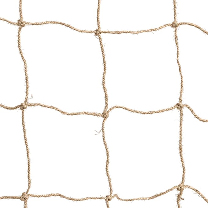 vidaXL - Jute - plant - ondersteuningsnet - Naturel - 2 - x - 10 - m - 100% - Tossa - Jute