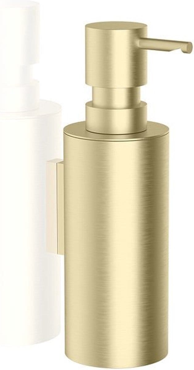 Zeepdispenser wandmodel - MK WSP, mat goud.