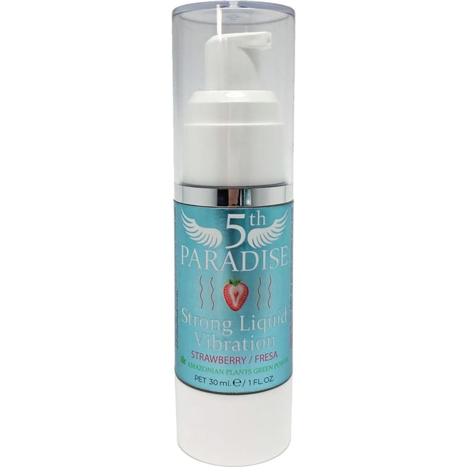 Gel Stimulant Oral avec Effet Vibratoire 5th Paradise Fraise 30ml