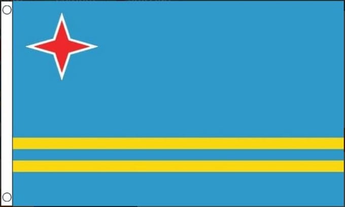 Vlag Aruba 90x150cm | Best Value