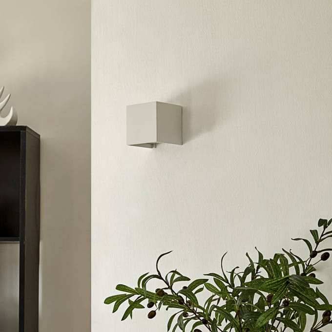 Arcchio - wandlamp - 1licht - Aluminium, metaal - H: 9.7 cm - G9 - wit