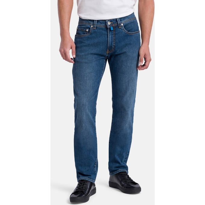 Pierre Cardin Jeans Lyon Tapered Future Flex Blauw Stonewash - Maat W 32 - L 32 - Heren
