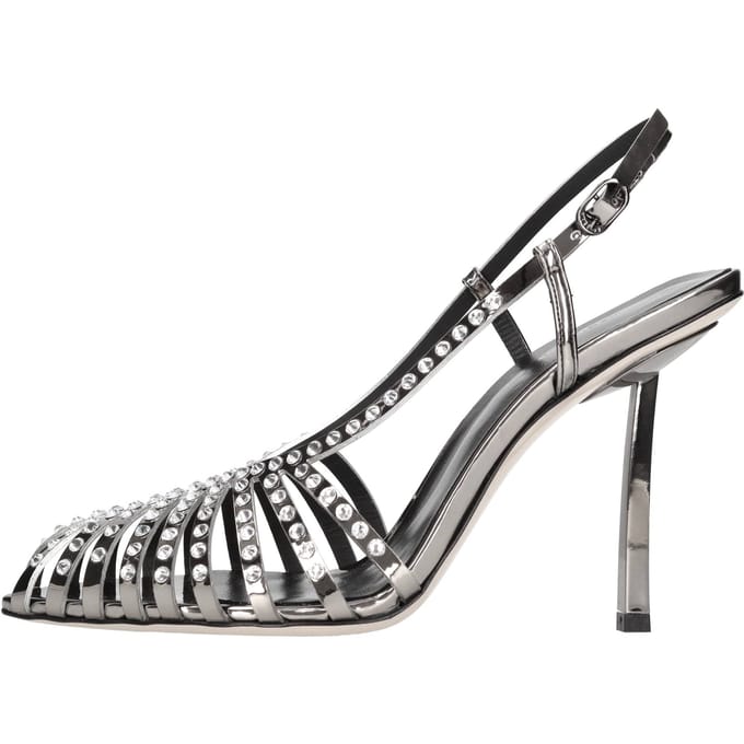Le Silla grijze schoenen met hakken
