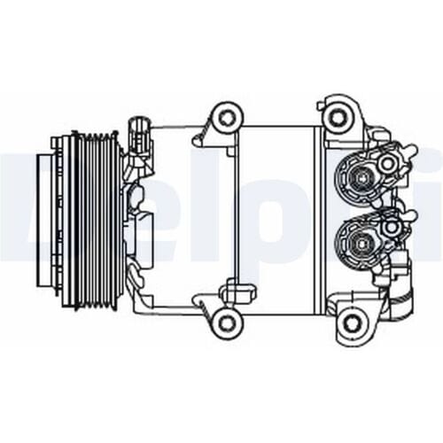 Airco-compressor DELPHI CS20466